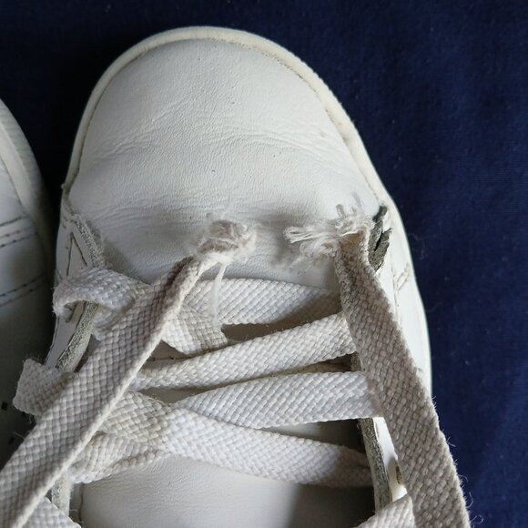 GIRLS K-SWISS SHOES WHITE W/PINK BUTTERFLY SIZE 4.5 - Picture 5 of 6